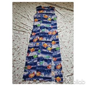 Jams world talking fish maxi dress